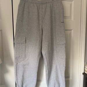 TNA Gray Cargo Joggers